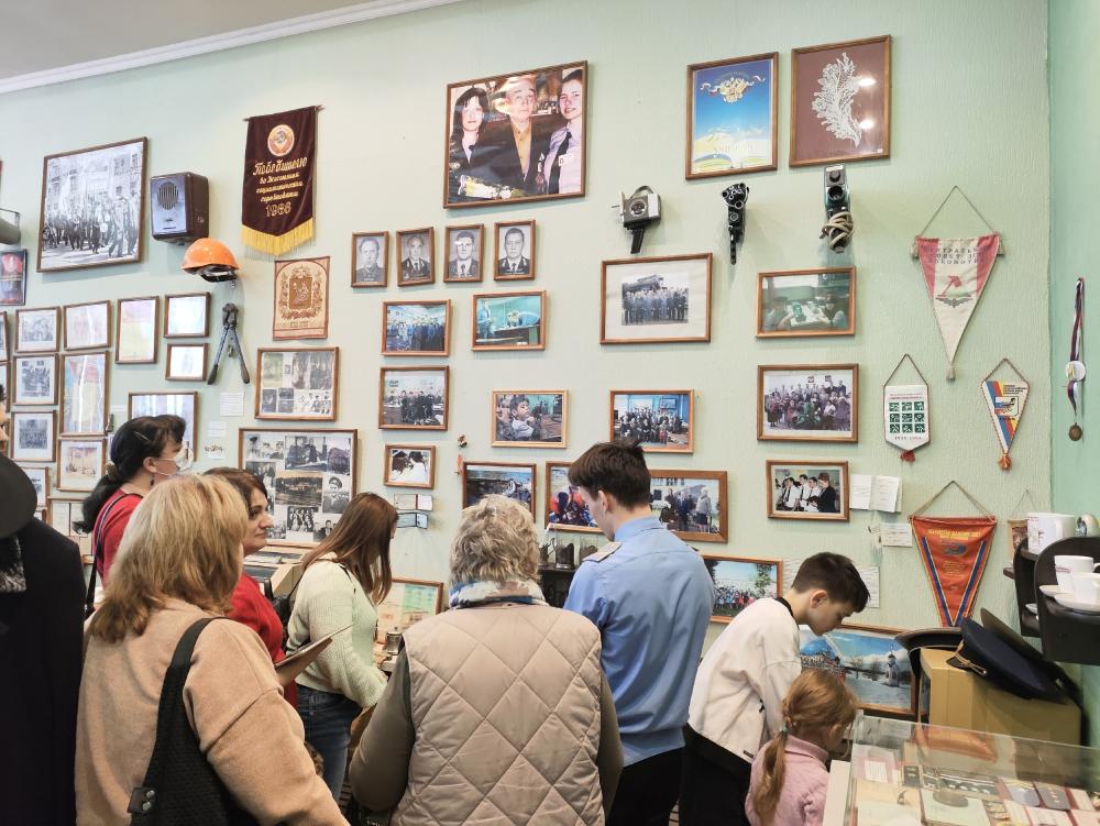 Музей Ивановского железнодорожного колледжа встречал гостей