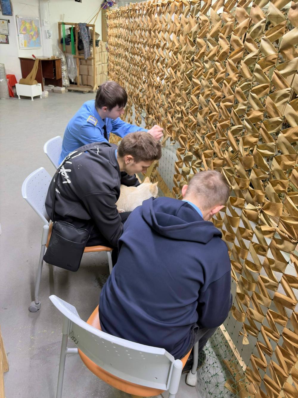 Помощь в волонтёрском центре