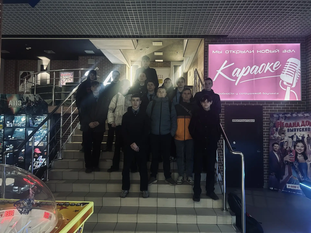 Учащиеся группы 30/31 посмотрели фильм «Ангелы Ладоги»