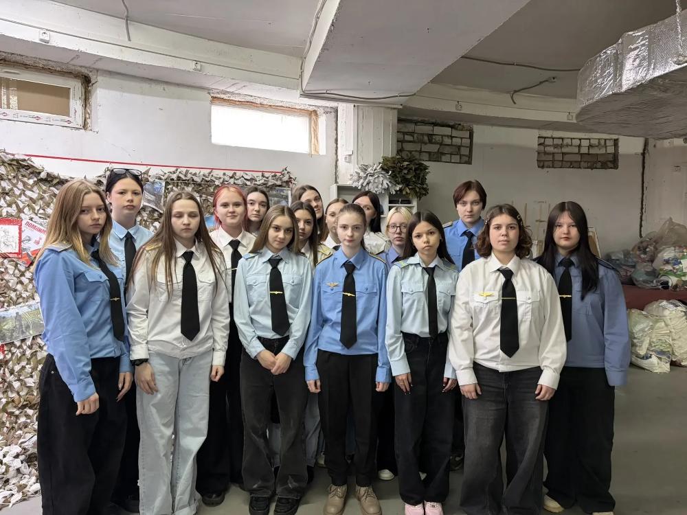 Студенты группы 5-6 работали в волонтерском центре