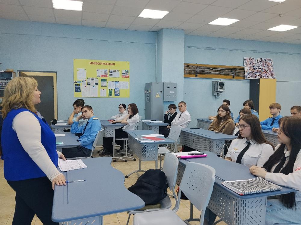 В рамках Единого Дня Профилактики состоялась встреча студентов с инспектором Филиала ОГКУ «ЦЗН Ивановской области «Ивановский»