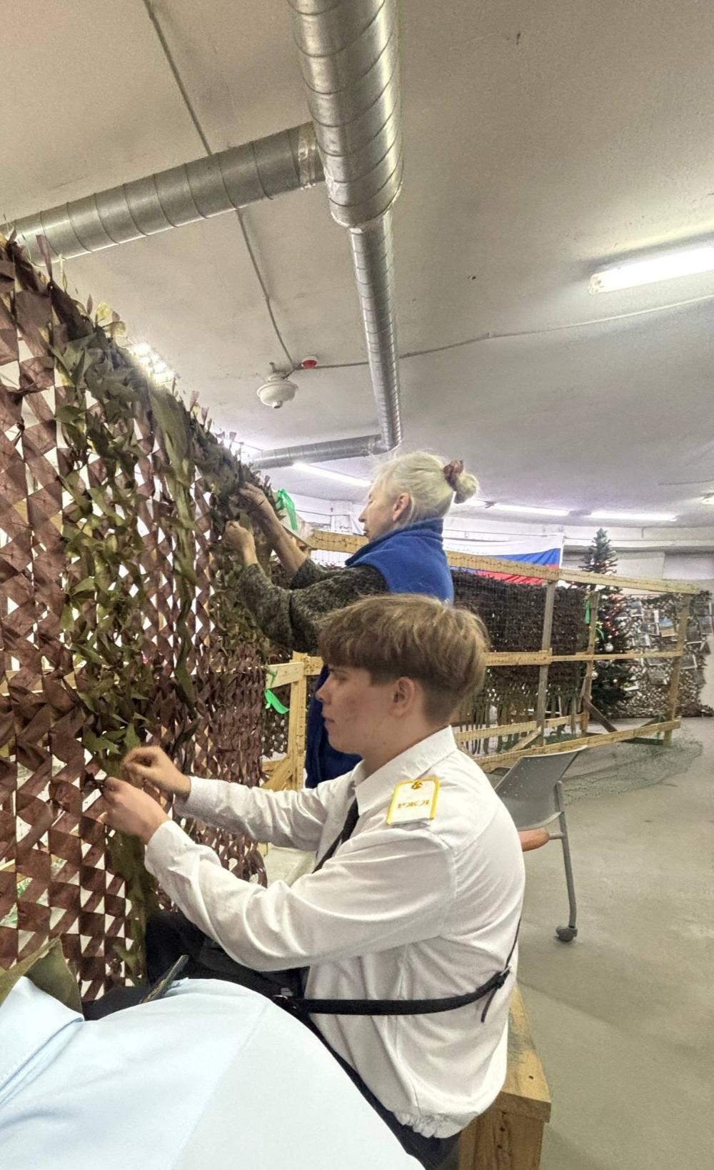 Посетили Волонтерский центр